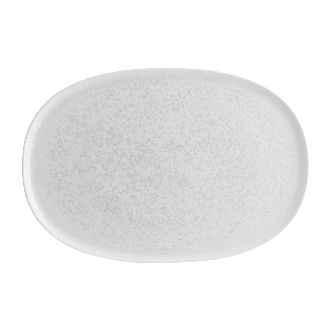 Bonna Lunar Oval Platters White 340x230mm (6 Pack) • PAS-FL979