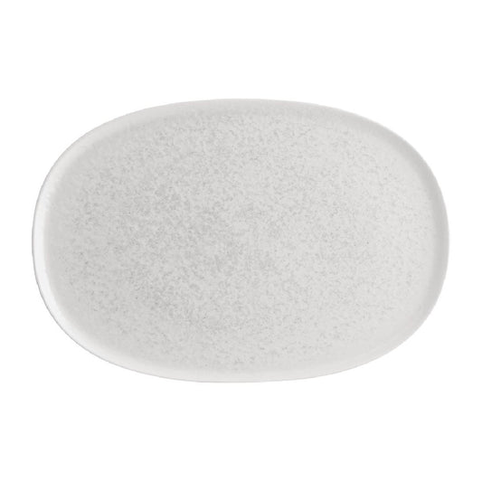 Bonna Lunar Oval Platters White 340x230mm (6 Pack) • PAS-FL979