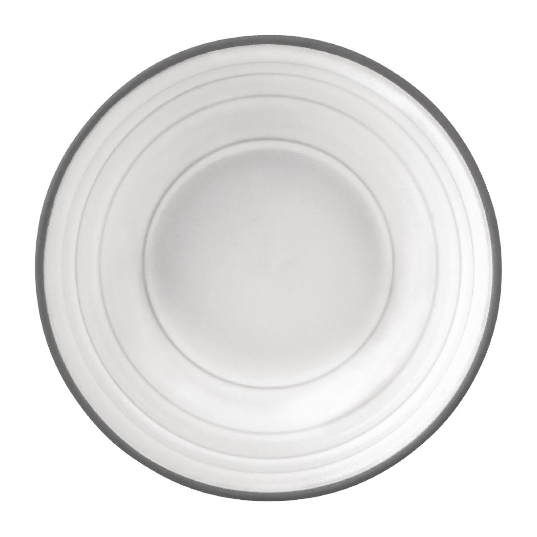 Tablekraft Linea Round Bowls White 120mm (6 Pack) • PAS-FL988