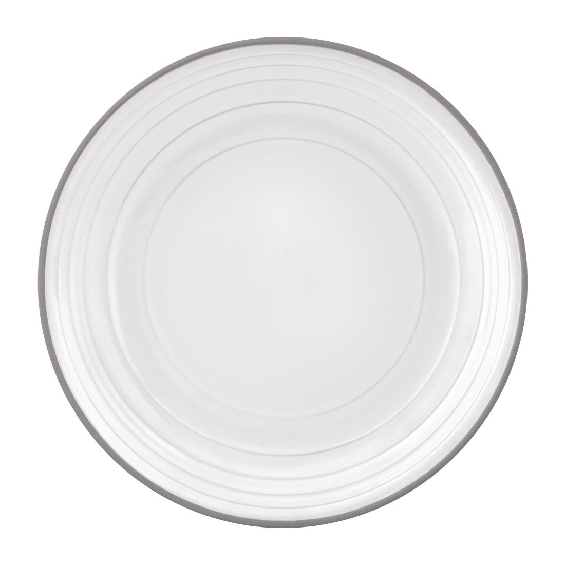 Tablekraft Linea Round Pasta / Soup Plates White 220mm (4 Pack) • PAS-FL990