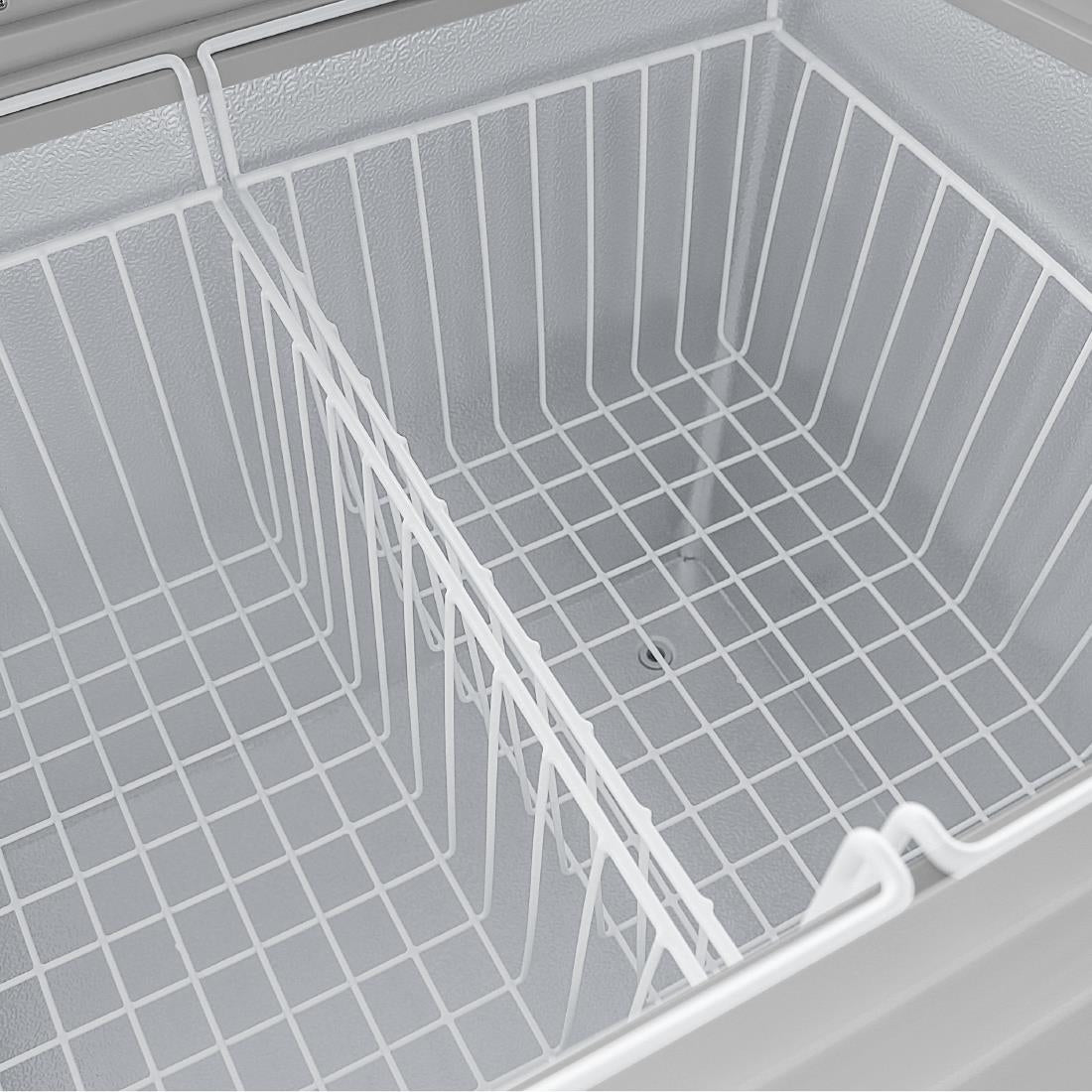 "Polar G Series Display Chest Freezer 200Ltr with Glass Surround" • PAS-FL991-A