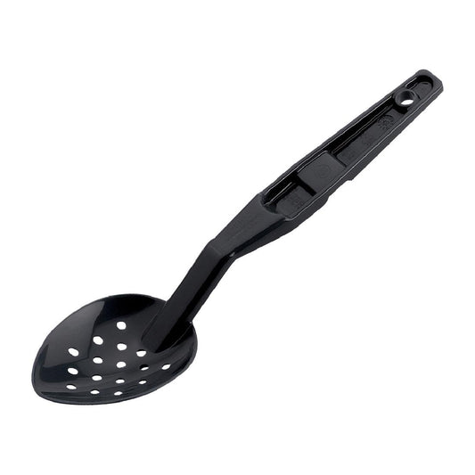 Cambro Polycarbonate Perforated Deli Spoon Black 280mm • PAS-FL998