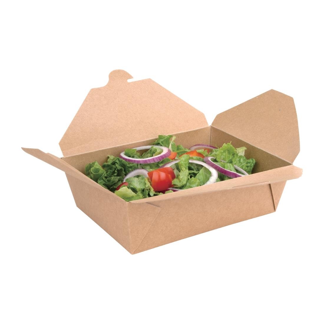 Fiesta Cardboard Takeaway Food Containers 197mm (Pack of 200) • PAS-FN896