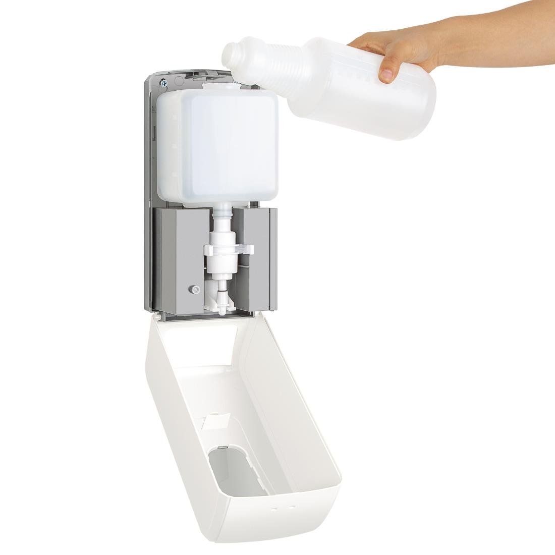 Jantex Automatic Spray Hand Soap and Sanitiser Dispenser 1Ltr • PAS-FN976