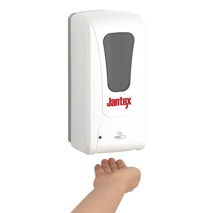 Jantex Automatic Spray Hand Soap and Sanitiser Dispenser 1Ltr • PAS-FN976