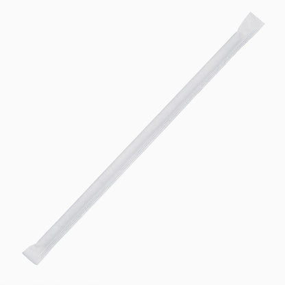 Fiesta Compostable Individually Wrapped Paper Straws Black (250 Pack) (210(L)mm | Pack Quantity: 250) • PAS-FP440