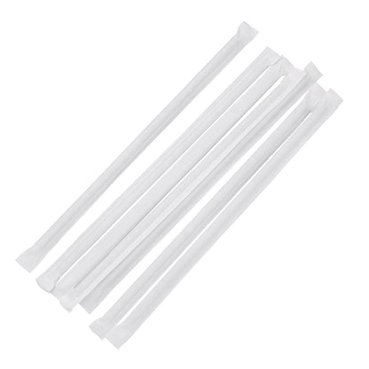 Fiesta Compostable Individually Wrapped Paper Straws Black (250 Pack) (210(L)mm | Pack Quantity: 250) • PAS-FP440