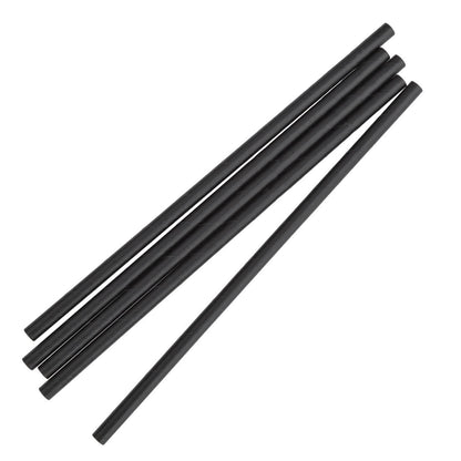 Fiesta Compostable Individually Wrapped Paper Straws Black (250 Pack) (210(L)mm | Pack Quantity: 250) • PAS-FP440