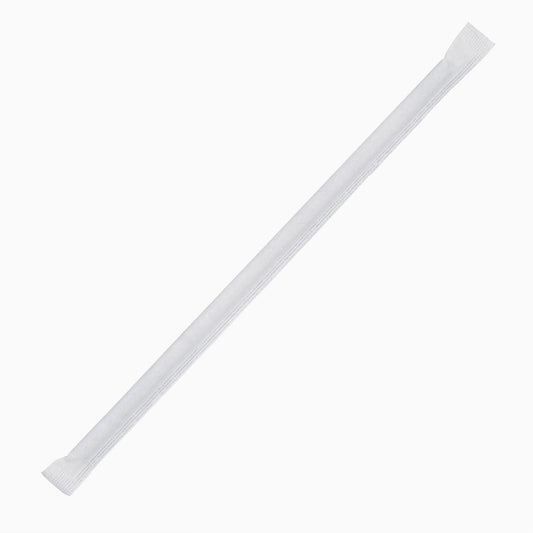 Fiesta Compostable Individually Wrapped Paper Straws Black (Pack of 250) • PAS-FP440