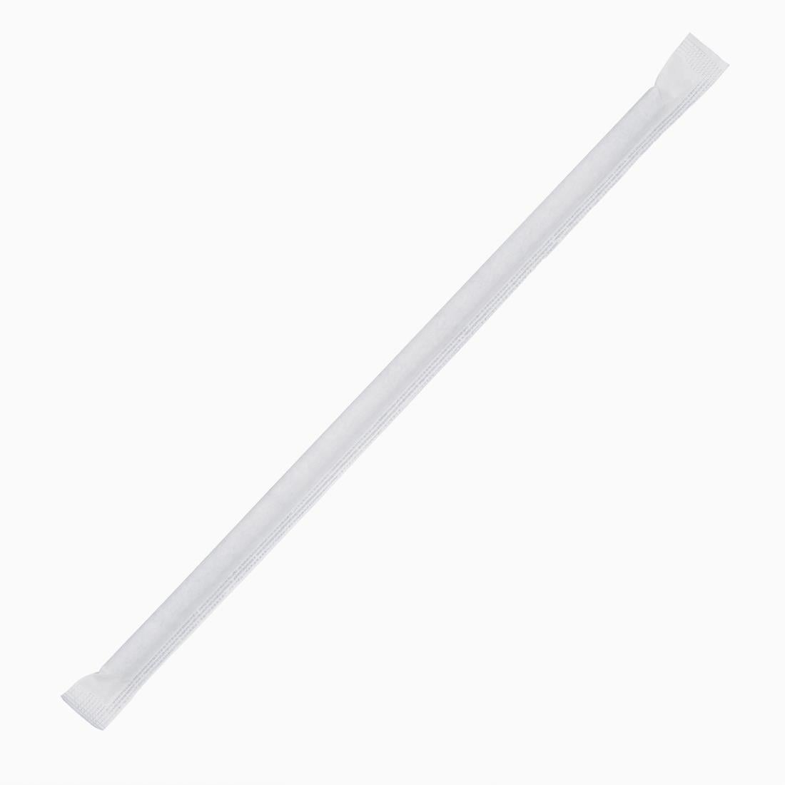Fiesta Compostable Individually Wrapped Paper Straws Black (250 Pack) (210(L)mm | Pack Quantity: 250) • PAS-FP440