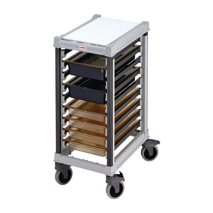 Cambro 1/1 Gastronorm Trolley 9 Pan Capacity Short • PAS-FP466