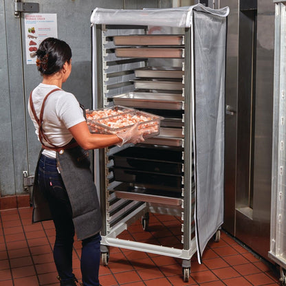 Cambro 2/1 Gastronorm Trolley 36 Pan Capacity Tall • PAS-FP467