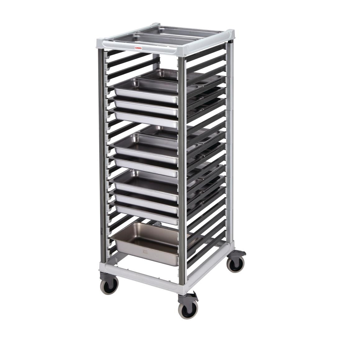 Cambro 2/1 Gastronorm Trolley 36 Pan Capacity Tall • PAS-FP467
