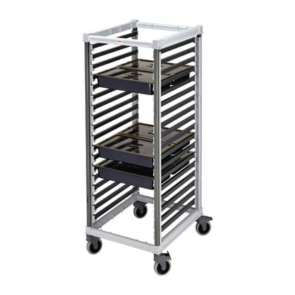 Cambro 2/1 Gastronorm Trolley 36 Pan Capacity Tall • PAS-FP467