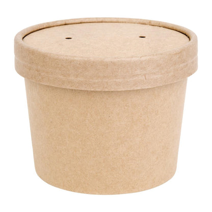 Fiesta Recyclable Soup Container 340ml (500 Pack) (Pack of 500) • PAS-FP476