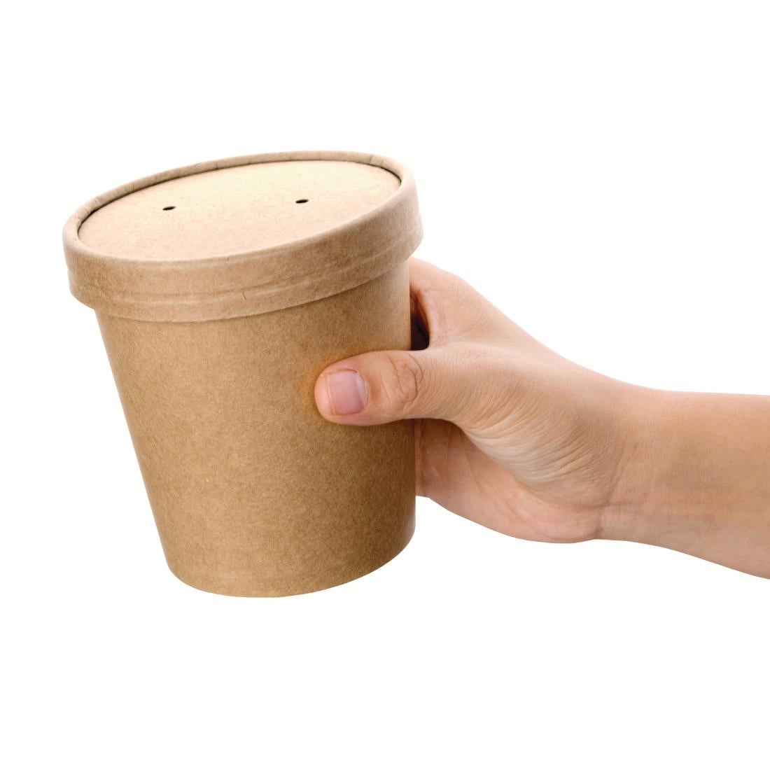 Fiesta Recyclable Soup Container 455ml (500 Pack) (Pack of 500) • PAS-FP477