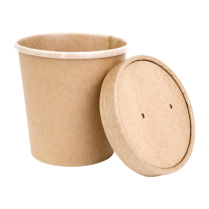 Fiesta Recyclable Soup Container 455ml (500 Pack) (Pack of 500) • PAS-FP477