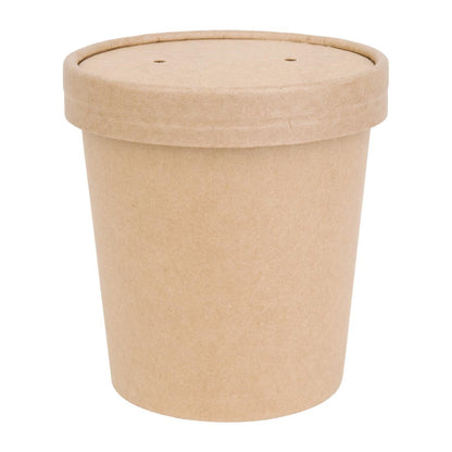 Fiesta Recyclable Soup Container 455ml (500 Pack) (Pack of 500) • PAS-FP477