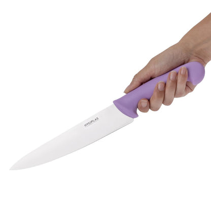 Hygiplas Cooks Knife Purple 218mm • PAS-FP730