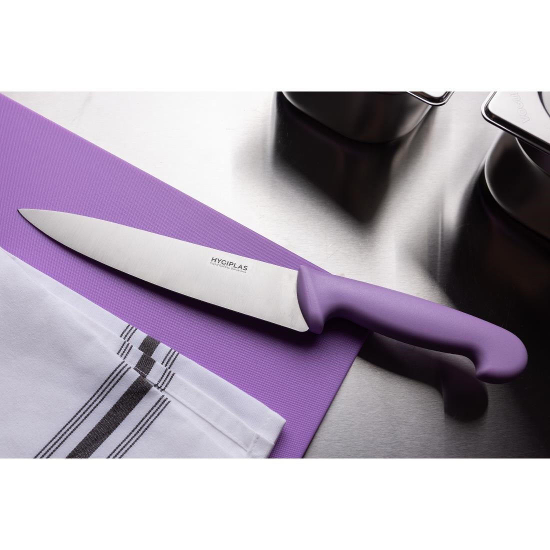 Hygiplas Cooks Knife Purple 218mm • PAS-FP730