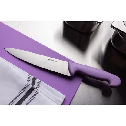 Hygiplas Cooks Knife Purple 218mm • PAS-FP730