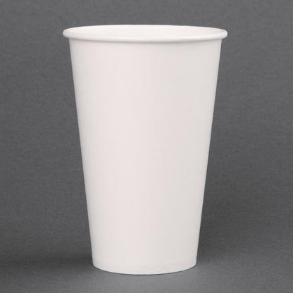 Fiesta Recyclable Cold Cup Single Wall White 340ml (1000 Pack) (Pack of 1000) • PAS-FP780