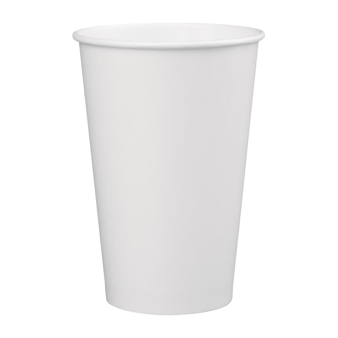 Fiesta Recyclable Cold Cup Single Wall White 455ml(1000 Pack) (Pack Quantity: 1000 | Size: 455ml | Diameter: 90mm) • PAS-FP781