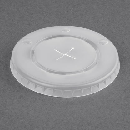 Fiesta Recyclable Polystyrene Lids for 340ml Cold Paper Cups 80mm (Pack of 1000) • PAS-FP783