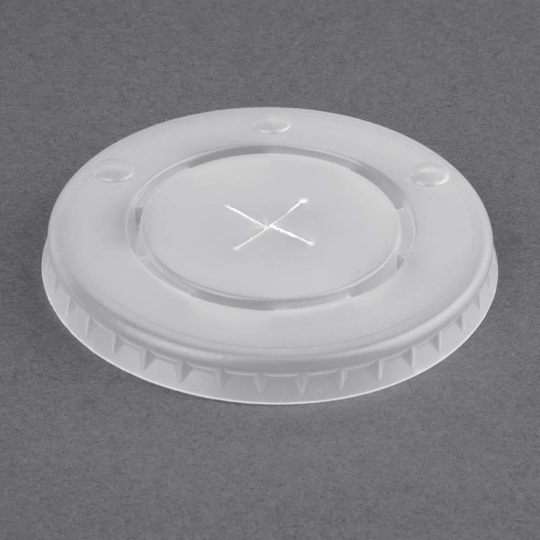 Fiesta Recyclable Lid 80mm for Paper Cold Cup 225ml (1000 Pack) (Fits Paper Cups FP780 (sold separately) | Pack of 1000) • PAS-FP783