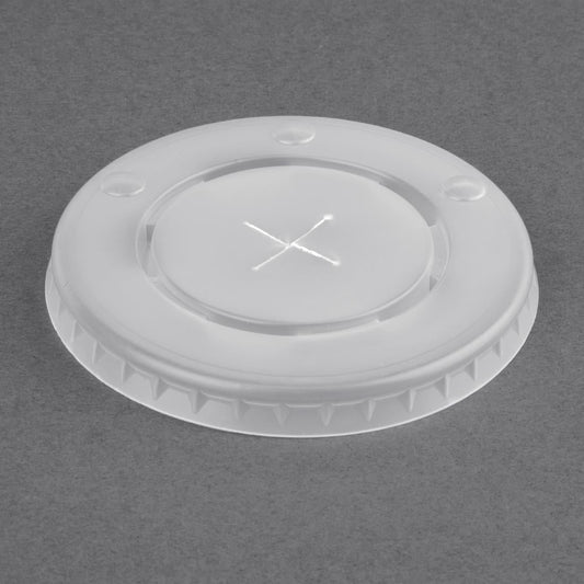 Fiesta Recyclable Lid 80mm for Paper Cold Cup 225ml (1000 Pack) (Fits Paper Cups FP780 (sold separately) | Pack of 1000) • PAS-FP783