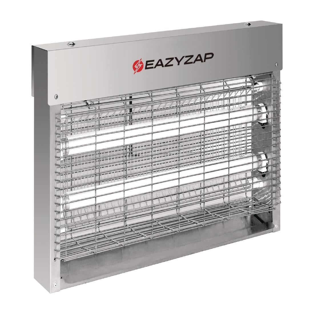 Eazyzap Brushed Stainless Steel bug zapper - 14W • PAS-FP983-A