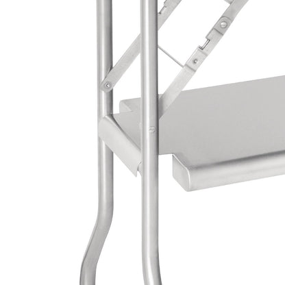 Vogue Undershelf for St/St Folding Work Table 1220x610x780 (1220x610x780mm | Stainless steel) • PAS-FR173