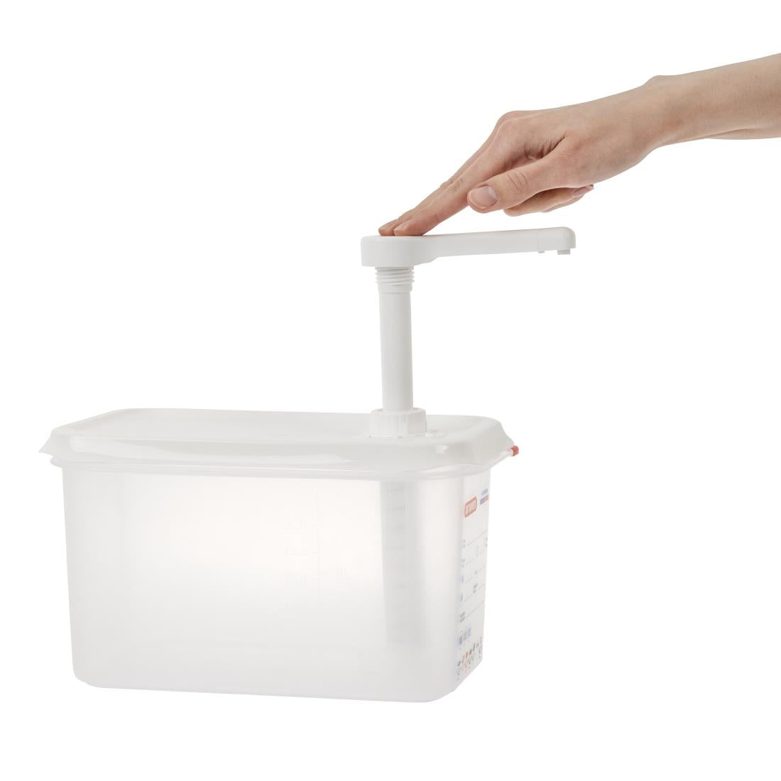 Araven Sauce Dispenser with Pump 1/4GN • PAS-FR177