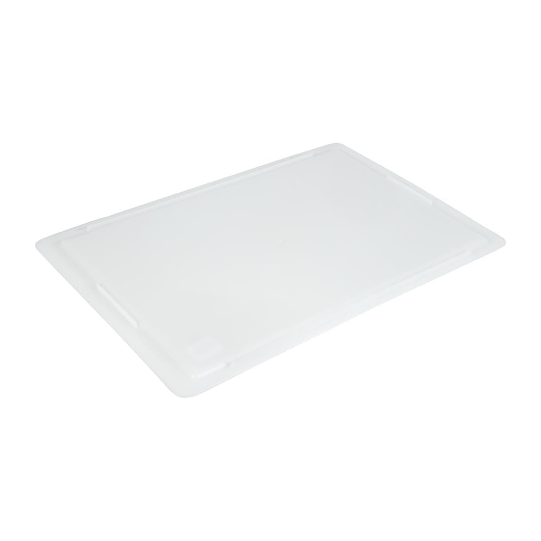 Cambro Polyethylene Pizza Dough Box Cover 600x400x20mm • PAS-FS332