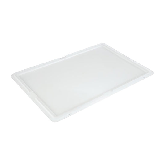 Cambro Polyethylene Pizza Dough Box Cover 600x400x20mm • PAS-FS332