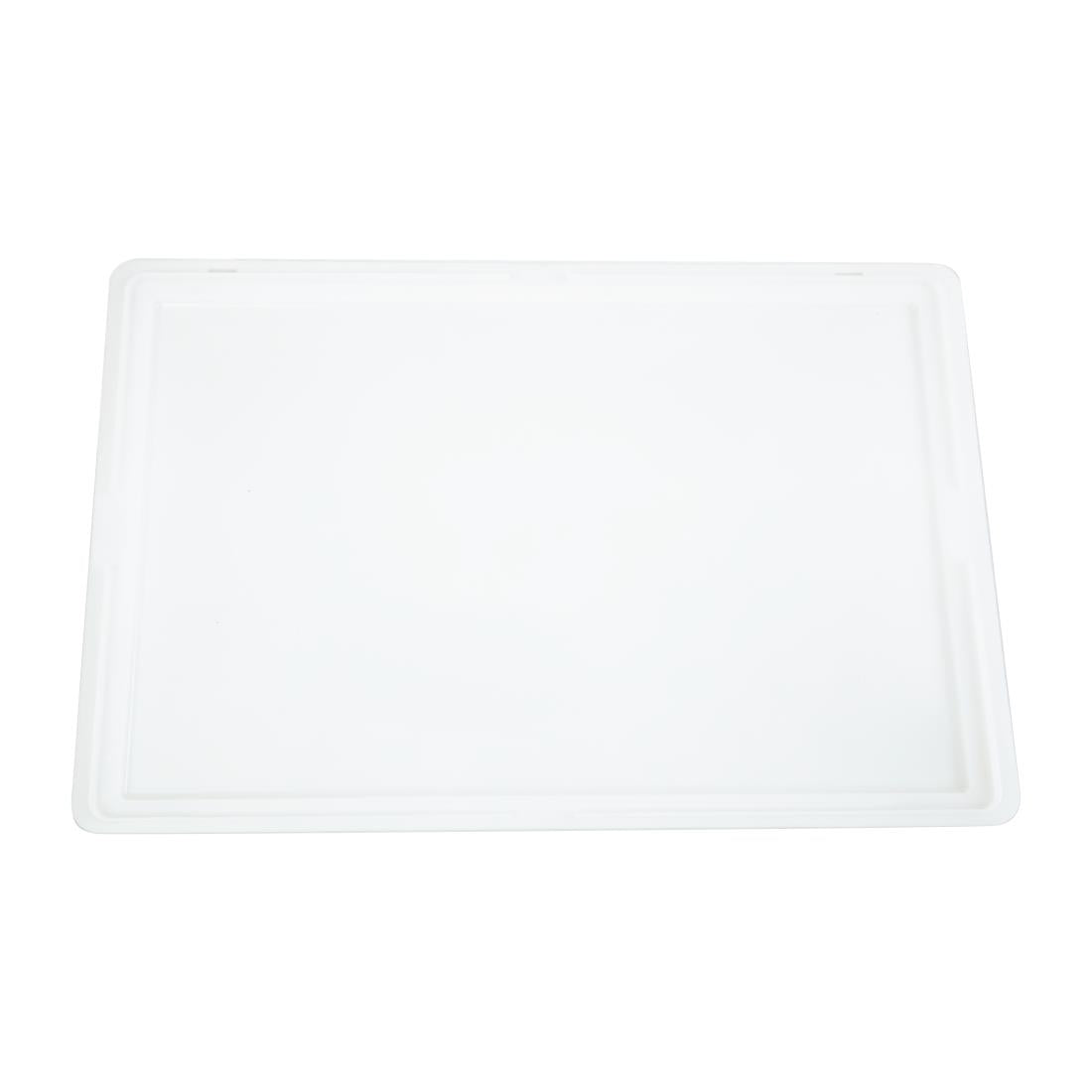 Cambro Polyethylene Pizza Dough Box Cover 600x400x20mm • PAS-FS332