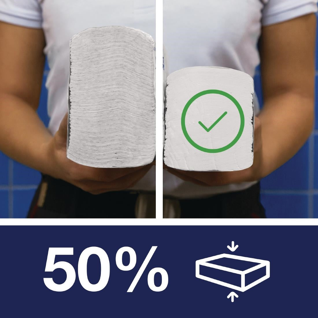 Tork PeakServe Continuous White Paper Hand Towels H5 (12 Pack) (1-ply. Sheets Per Pack: 410) • PAS-FS370