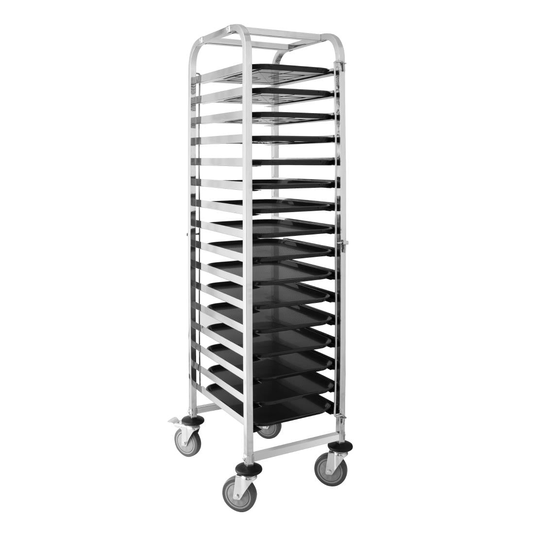 Vogue 16 Level Tray Clearing Trolley (Stainless Steel | Size: 1723(H)x413(W)x500(D)mm / 67x16.2x19.6") • PAS-FS379