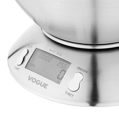 Vogue Bowl Digital Scale 5kg • PAS-FS487