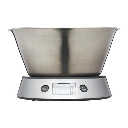Taylor Pro Weighing Bowl Dual Digital Kitchen Scale 5kg • PAS-FS590