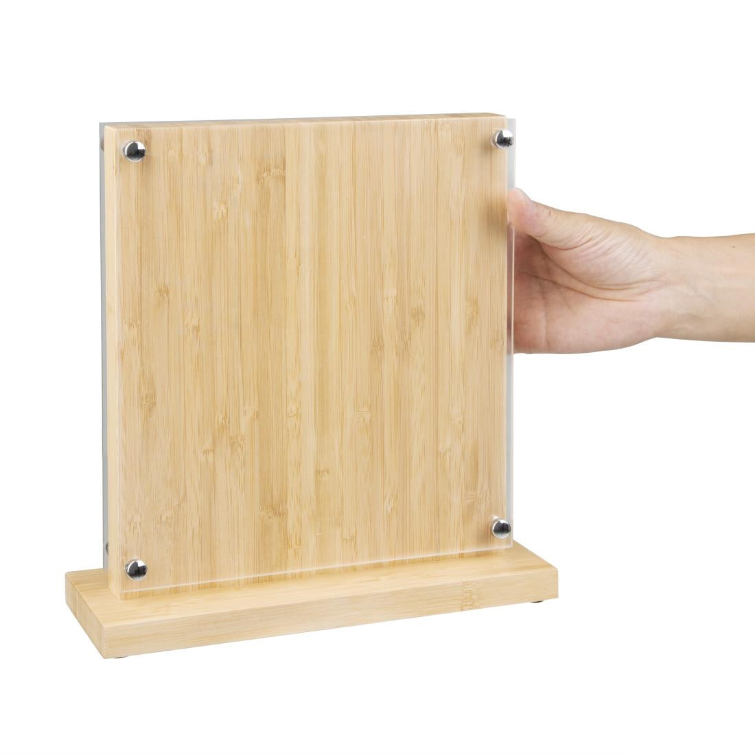 Vogue Wood Acrylic Magnetic Knife Block • PAS-FS663