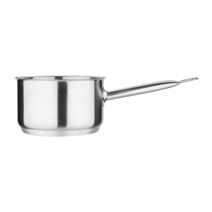 Vogue Stainless Steel Saucepan 180mm • PAS-FS664