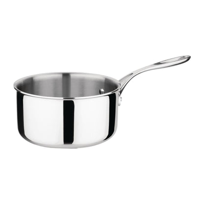 Vogue Stainless Steel Tri-Wall Saucepan 180mm • PAS-FS666