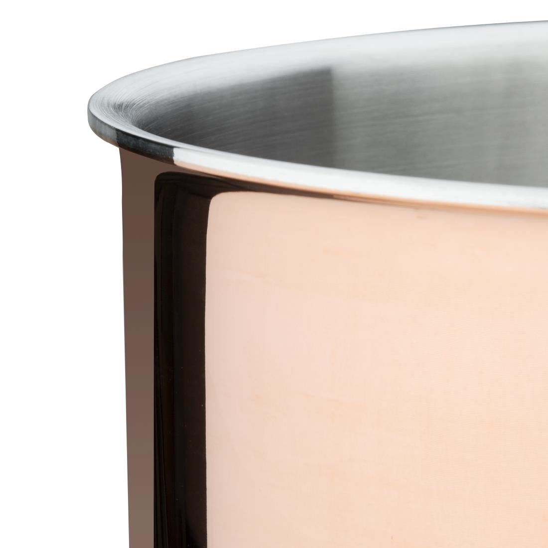 Vogue Copper Tri-Wall Saucepan 200mm • PAS-FS667