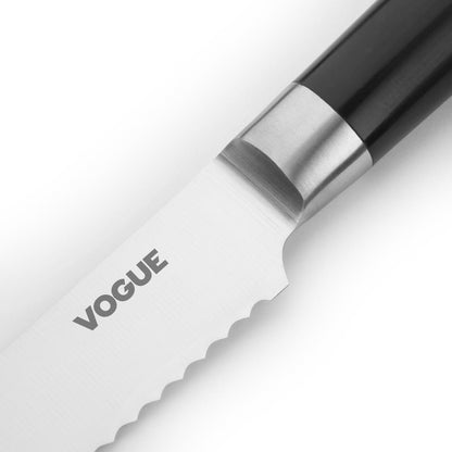 Vogue Bistro Bread Knife Black 205mm • PAS-FS681