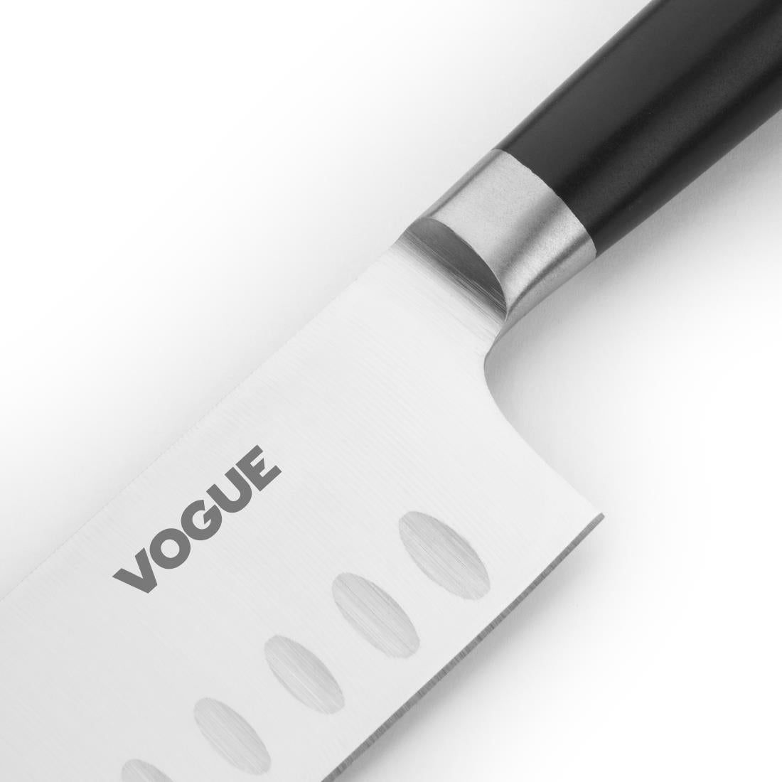 Vogue Bistro Santoku Knife Black 142mm • PAS-FS684
