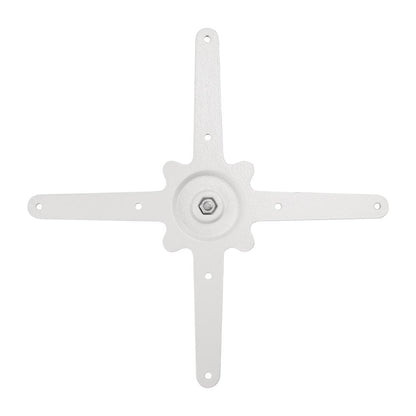 Bolero Cast Iron Round Table Base White • PAS-FT029