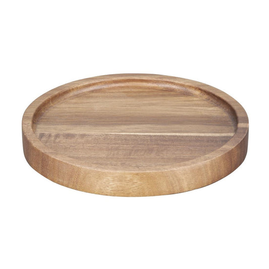 Olympia Acacia Round Plates 150(D)mm (Dimensions: 150(D)x20(H)mm) • PAS-FT610