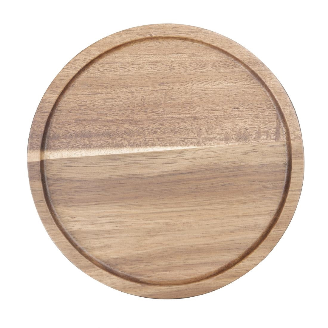 Olympia Acacia Round Plates 150(D)mm (Dimensions: 150(D)x20(H)mm) • PAS-FT610