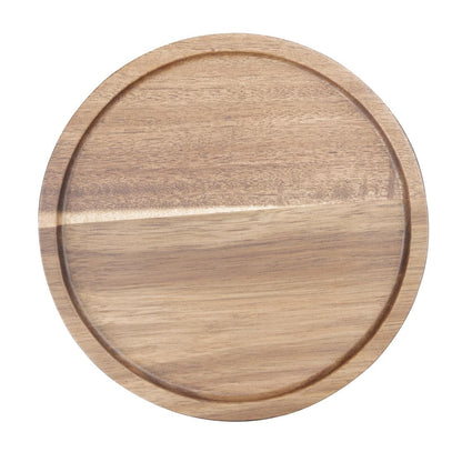 Olympia Acacia Round Plates 150(D)mm (Dimensions: 150(D)x20(H)mm) • PAS-FT610